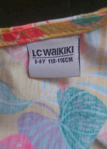 Lc Waikiki Renkli Baskılı Kolsuz Kız Elbisesi - Görsel 16