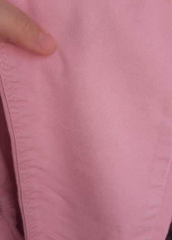 Kız Çocuk pembe ince kot pantolon - Görsel 9