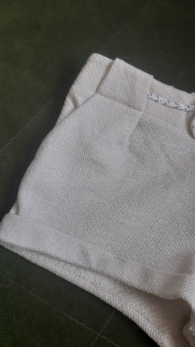 Beyaz  Şort - Görsel 4