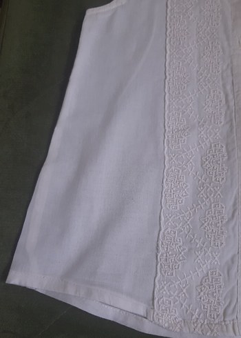 Kız Çocuk  Kısa Kollu ince Bluz - Görsel 6