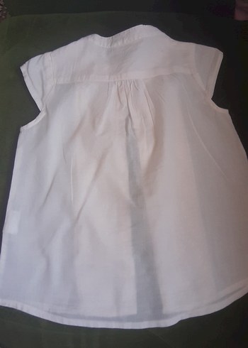 Kız Çocuk  Kısa Kollu ince Bluz - Görsel 10