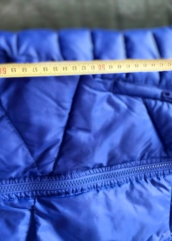 Kızlar için lacivert kışlık Fermuarlı Mont - Görsel 18