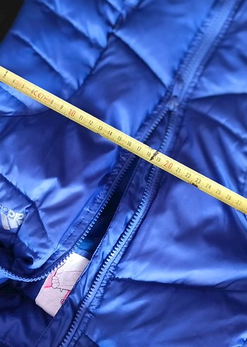 Kızlar için lacivert kışlık Fermuarlı Mont - Görsel 16