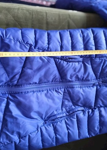 Kızlar için lacivert kışlık Fermuarlı Mont - Görsel 17