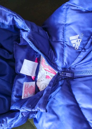 Kızlar için lacivert kışlık Fermuarlı Mont - Görsel 2