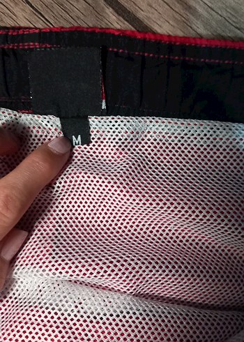 Koyu Kırmızı Erkek Midi Boy Şort - Görsel 6