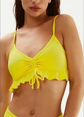 Sarı Bikini takımı 