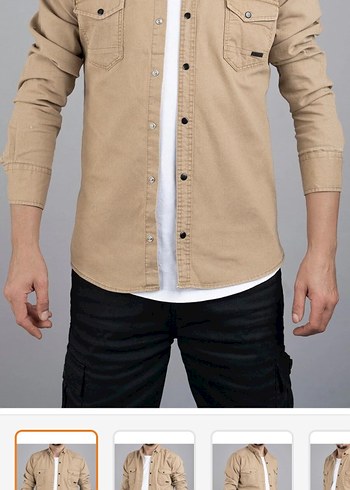 gri - bej - su yeşili M beden - Görsel 2