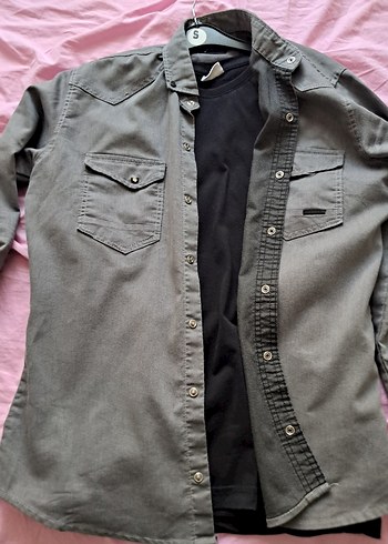 gri - bej - su yeşili M beden - Görsel 5