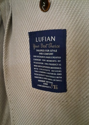 Lufian 48 Bej Ceket - Görsel 3