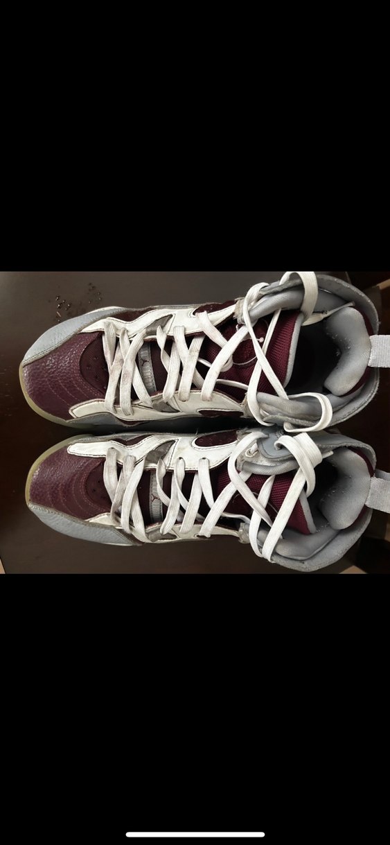 Nike Air Jordan Jumpman Two Trey Bordo Gri basketbol Ayakkabı - Görsel 2