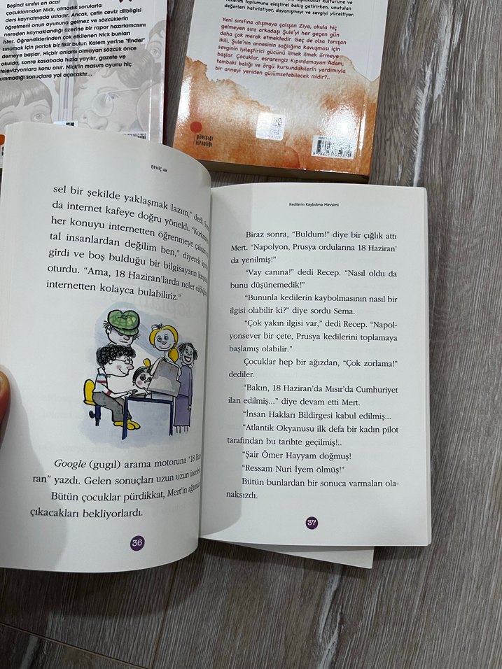 Çocuk Kitapları Seti - 5 Kitap behiç ak bunun adı findel - Görsel 5