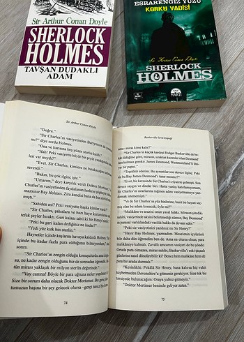 Sherlock Holmes Kitap Seti - 4 Kitap - Görsel 4