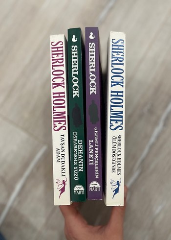 Sherlock Holmes Kitap Seti - 4 Kitap - Görsel 2