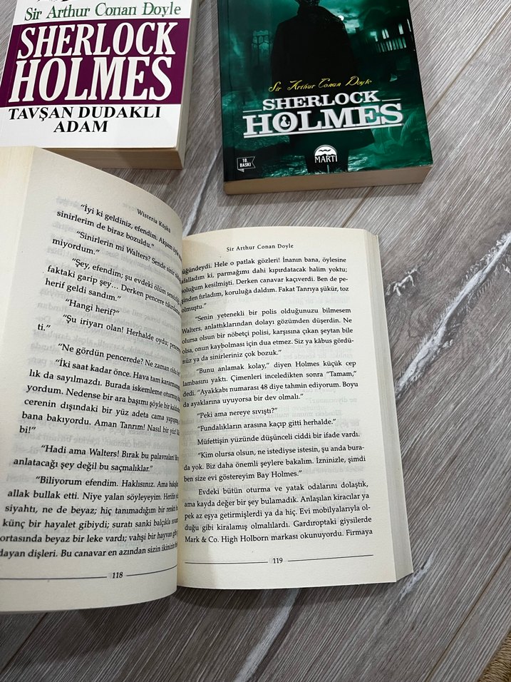 Sherlock Holmes Kitap Seti - 4 Kitap - Görsel 5