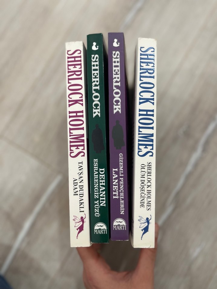 Sherlock Holmes Kitap Seti - 4 Kitap - Görsel 2