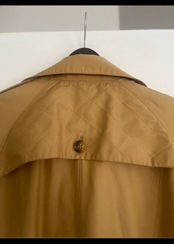 Tuğba & Venn 44 beden Bej Camel  Trençkot - Görsel 5