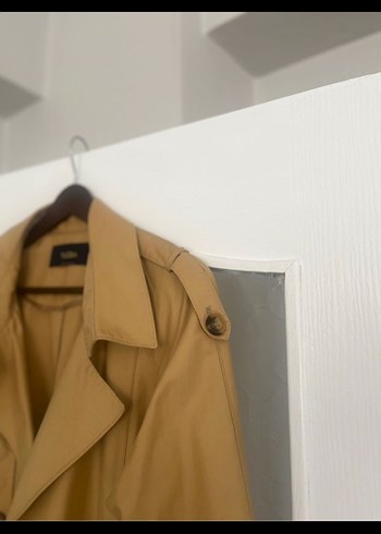 Tuğba & Venn 44 beden Bej Camel  Trençkot - Görsel 3