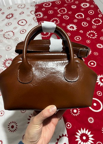 Densila Acı kahve taba çapraz çanta - Görsel 5