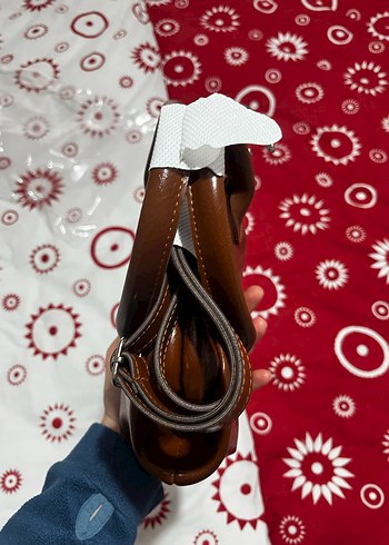 Densila Acı kahve taba çapraz çanta - Görsel 6