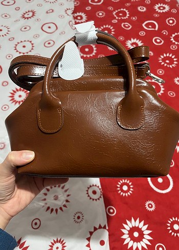 Densila Acı kahve taba çapraz çanta - Görsel 4