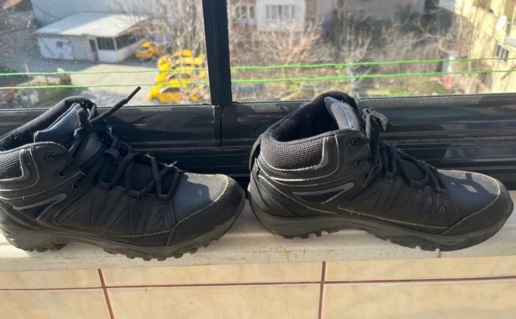 Erkek Siyah Outdoor Ayakkabı - Görsel 2