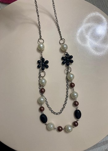 Uzun Zincir Detaylı Mavi Bohem Kolye çeşitleri - Görsel 3