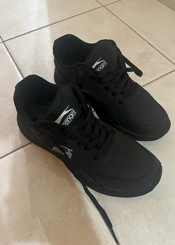 Siyah Bağcıklı Erkek Spor Ayakkabı - Görsel 2