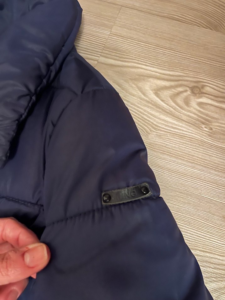 Siyah Kadın Midi Kaban, Kürk Detaylı, Sokak Stili - Görsel 3