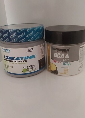 300 Gr creatine ve 150 Gr bcaa