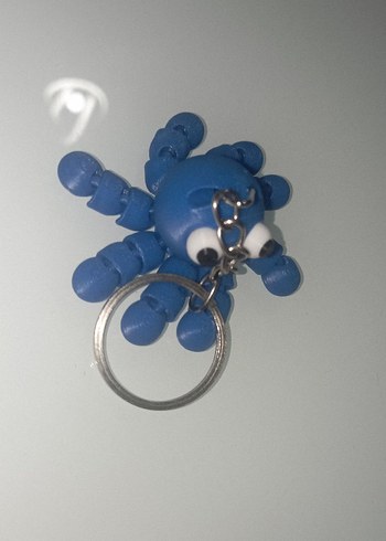 Sarı Pikachu Püsküllü Anahtarlık - Görsel 5