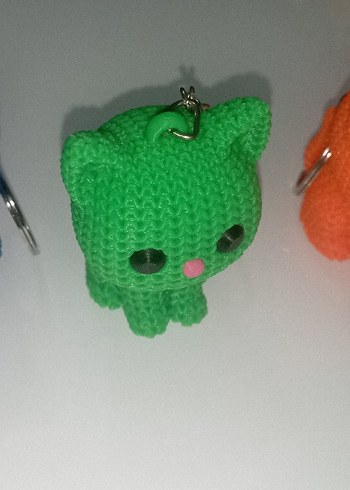 Sarı Pikachu Püsküllü Anahtarlık - Görsel 3