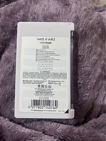 Beden WET N WİLD COLORİCON FAR PALETİ - LİGHTS OFF