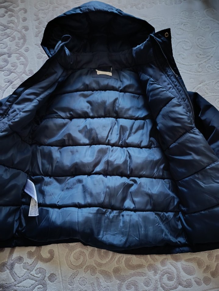 Erkek Çocuk Koyu Mavi Düğmeli Ceket - Görsel 3