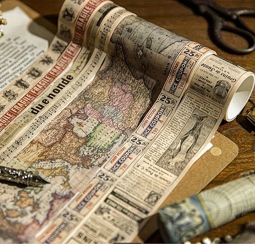 Scrapbook washi tape bant