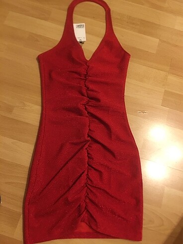 H&M Simli elbise