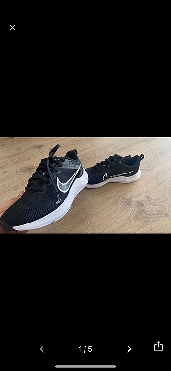 40 Beden siyah Renk NIKE DOWNSHIFTER ERKEK AYAKKABI