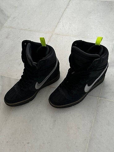 38 Beden siyah Renk Orjinal Nike Spor Ayakkabı