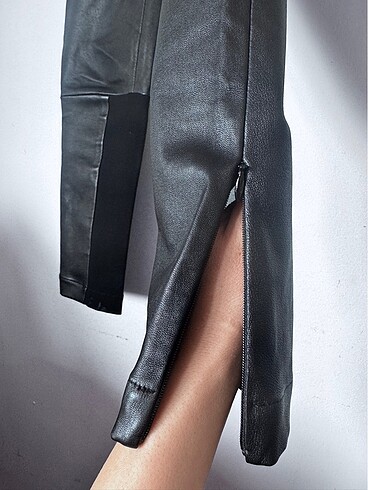 Yigal Azrouel orijinal deri pantolon - Görsel 5