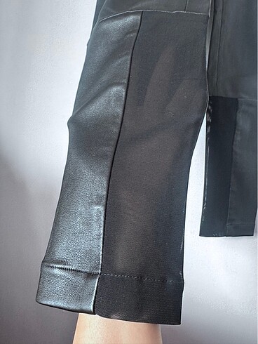 Yigal Azrouel orijinal deri pantolon - Görsel 7