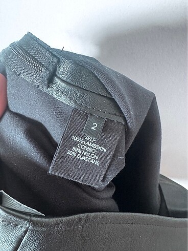 Yigal Azrouel orijinal deri pantolon - Görsel 9