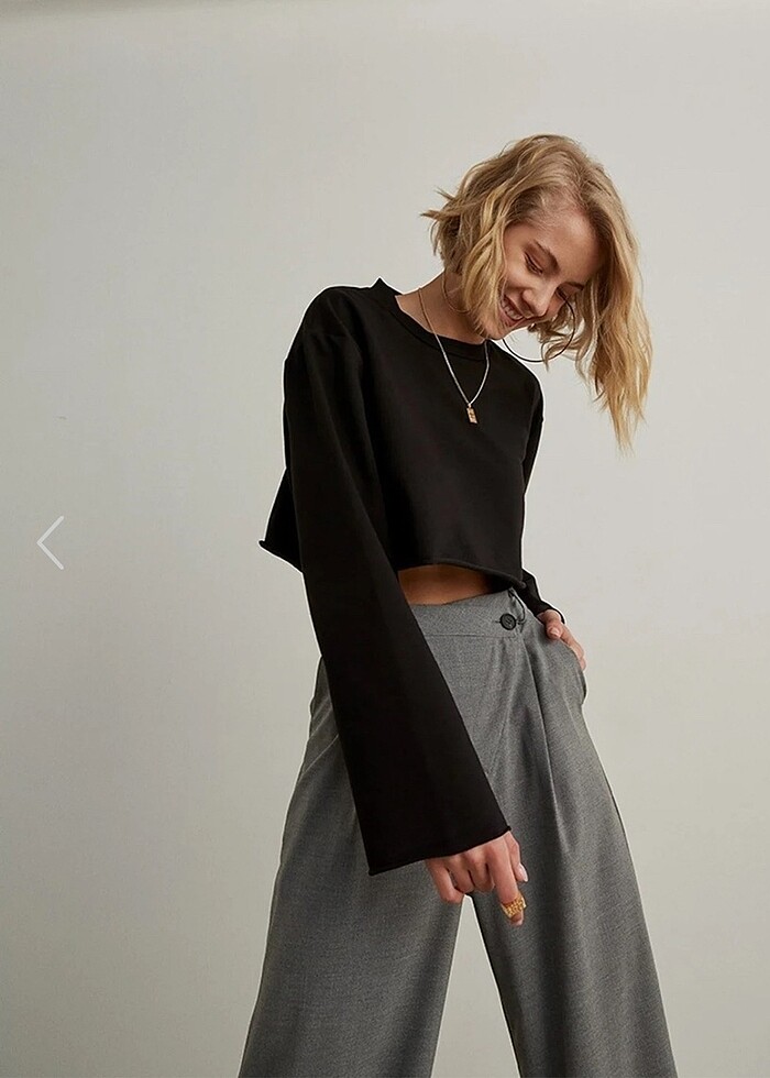 Vatkalı Palazzo Pantolon - Görsel 2