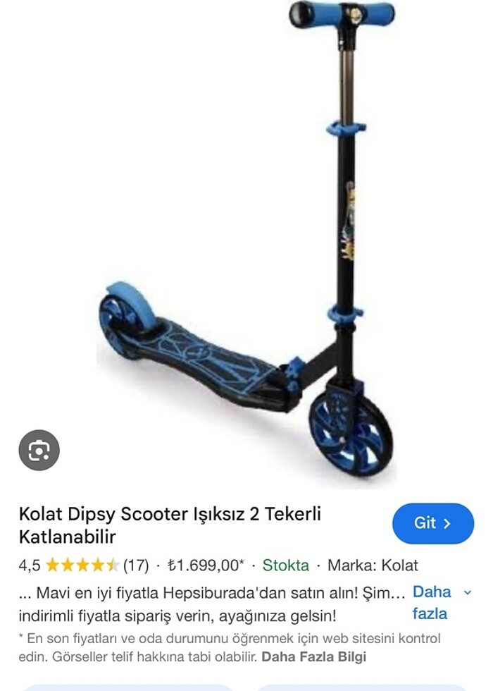 Dipsy scooter - Görsel 3