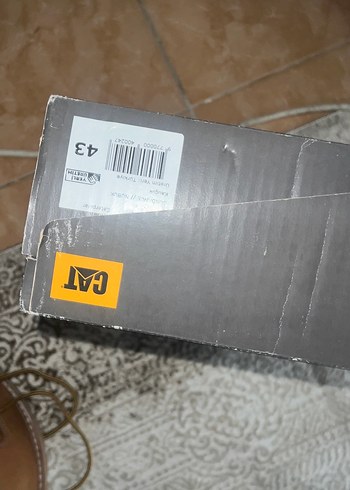 Caterpillar Kahverengi Deri Erkek Bot - Görsel 5