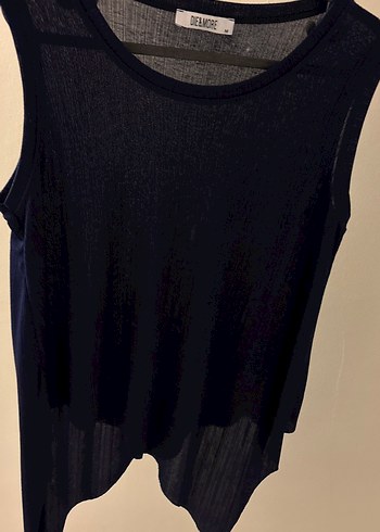 Lacivert Kolsuz Bluz - Görsel 5