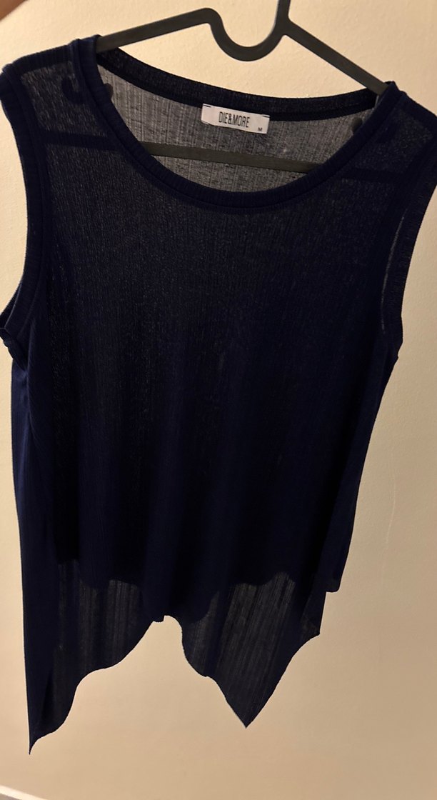 Lacivert Kolsuz Bluz - Görsel 5