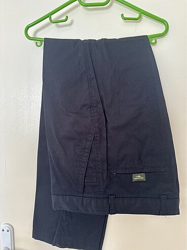 Siyah keten pantolon boy 104 cm. / beden 44