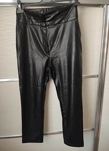 SİYAH DERİ PANTOLON  - Görsel 6