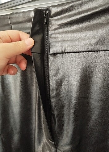 SİYAH DERİ PANTOLON  - Görsel 7