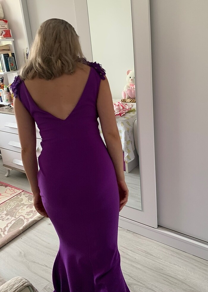 Uzun abiye elbise - Görsel 2